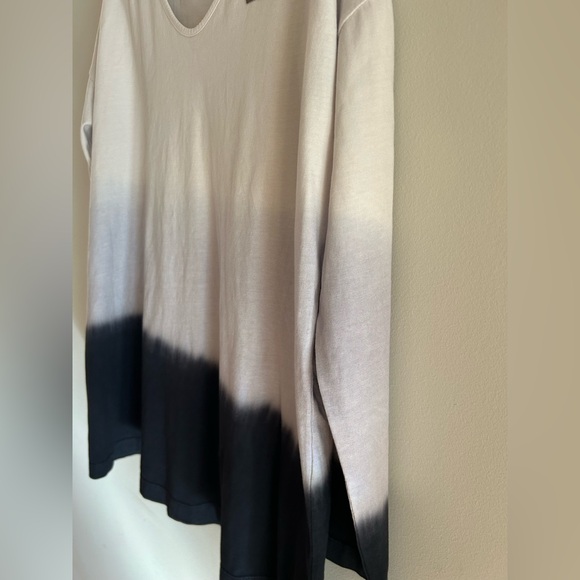 J. Jill Pure Jill Tie Dye Ombre Long Sleeve Top, Size Large, NWT - Picture 2 of 9